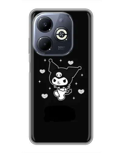 Чехол для Infinix Smart 8 Plus с картинкой «Черная Куроми»