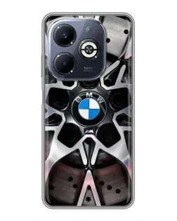 Чохол для Infinix Smart 8 Plus з картинкою «BMW — деталь диска»