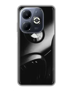 Чехол для Infinix Smart 8 Plus с картинкой «Эмблема BMW — макро»