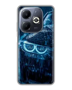 Чехол для Infinix Smart 8 Plus с картинкой «BMW под дождем»