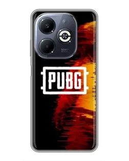Чехол для Infinix Smart 8 Plus с картинкой «Яркий логотип PUBG» Чехол для Infinix Smart 8 Plus с картинкой «Яркий логотип PUBG»