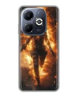 Чехол для Infinix Smart 8 Plus с картинкой «BMW — скорость в дожде» Чехол для Infinix Smart 8 Plus с картинкой «BMW — скорость в дожде»