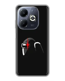 Чехол для Infinix Smart 8 Plus с картинкой «Among Us шлем» Чехол для Infinix Smart 8 Plus с картинкой «Among Us шлем»