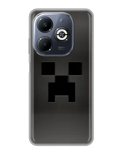 Чохол для Infinix Smart 8 Plus з картинкою «Чорний кріпер градієнт»