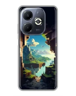 Чохол для Infinix Smart 8 Plus з картинкою «Вид з печери»