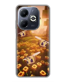 Чохол для Infinix Smart 8 Plus з картинкою «Поле соняшників»