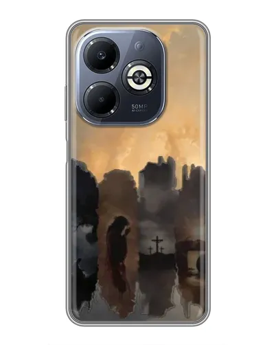 Чехол для Infinix Smart 8 Plus с картинкой «Дорога к вере»