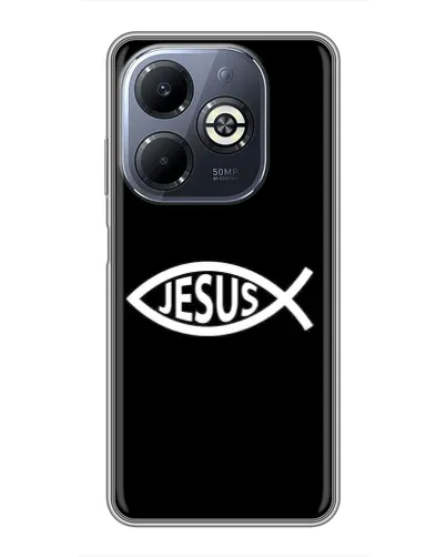 Чехол для Infinix Smart 8 Plus с картинкой «Классический Jesus»