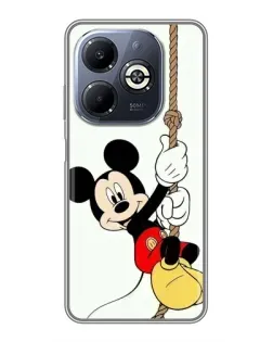 Чехол для Infinix Smart 8 Plus с картинкой «Mickey на канате» Чехол для Infinix Smart 8 Plus с картинкой «Mickey на канате»