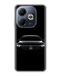 Чехол для Infinix Smart 8 Plus с картинкой «Mercedes Vision — концепт»