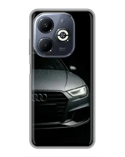 Чохол для Infinix Smart 8 Plus з картинкою «Audi — деталізація кузова»