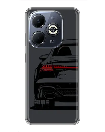 Чехол для Infinix Smart 8 Plus с картинкой «Задняя часть Audi — арт» Чехол для Infinix Smart 8 Plus с картинкой «Задняя часть Audi — арт»