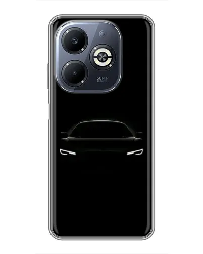 Чехол для Infinix Smart 8 Plus с картинкой «Взгляд Audi в темноте» Чехол для Infinix Smart 8 Plus с картинкой «Взгляд Audi в темноте»