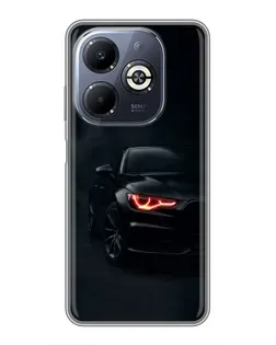 Чехол для Infinix Smart 8 Plus с картинкой «Audi — хищный взгляд»