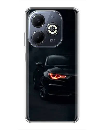 Чехол для Infinix Smart 8 Plus с картинкой «Audi — хищный взгляд» Чехол для Infinix Smart 8 Plus с картинкой «Audi — хищный взгляд»