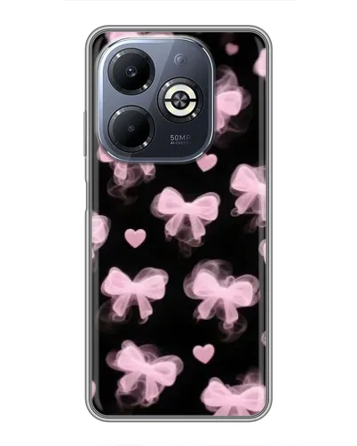 Чехол для Infinix Smart 8 Plus с картинкой «Геометрия банта»