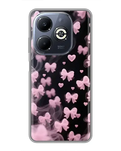 Чехол для Infinix Smart 8 Plus с картинкой «Неоновое кружево»