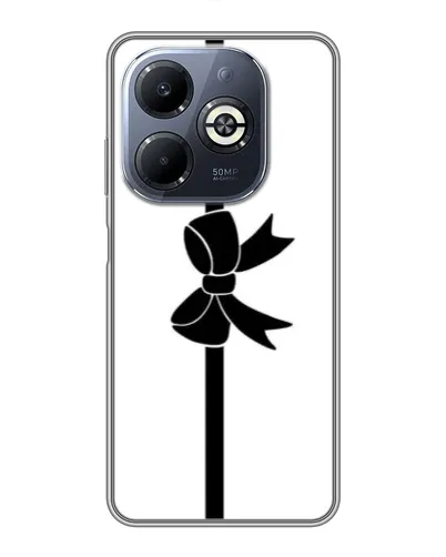 Чехол для Infinix Smart 8 Plus с картинкой «Вертикальный бант»