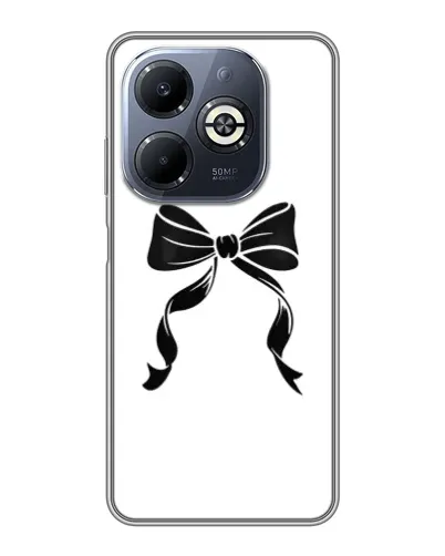 Чехол для Infinix Smart 8 Plus с картинкой «Классический бант»