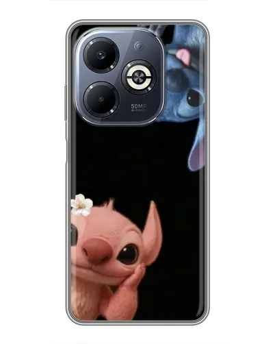 Чехол для Infinix Smart 8 Plus с картинкой «Фиолетовый туман роз»