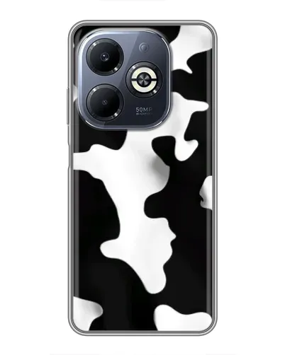 Чехол для Infinix Smart 8 Plus с картинкой «Черно-белое пятно» Чехол для Infinix Smart 8 Plus с картинкой «Черно-белое пятно»
