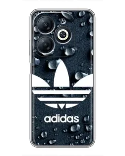 Чехол для Infinix Smart 8 с картинкой «Adidas Trefoil Blue» Чехол для Infinix Smart 8 с картинкой «Adidas Trefoil Blue»