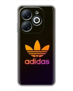 Чехол для Infinix Smart 8 с картинкой «Градиент Adidas» Чехол для Infinix Smart 8 с картинкой «Градиент Adidas»