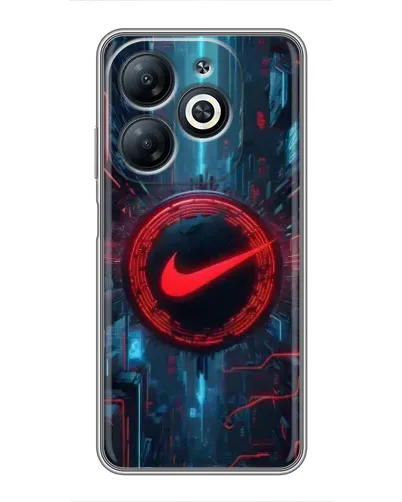 Чехол для Infinix Smart 8 с картинкой «Техногенный стиль Nike» Чехол для Infinix Smart 8 с картинкой «Техногенный стиль Nike»