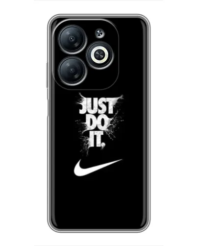 Чехол для Infinix Smart 8 с картинкой «Текстовый принт Nike» Чехол для Infinix Smart 8 с картинкой «Текстовый принт Nike»