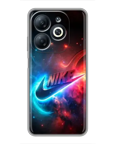 Чехол для Infinix Smart 8 с картинкой «Огненный логотип Nike» Чехол для Infinix Smart 8 с картинкой «Огненный логотип Nike»