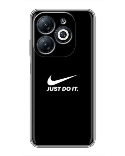 Чехол для Infinix Smart 8 с картинкой «Минимализм от Nike» Чехол для Infinix Smart 8 с картинкой «Минимализм от Nike»