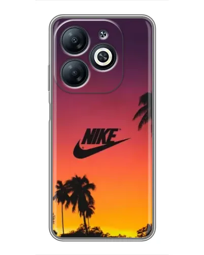 Чехол для Infinix Smart 8 с картинкой «Nike на закате солнца» Чехол для Infinix Smart 8 с картинкой «Nike на закате солнца»