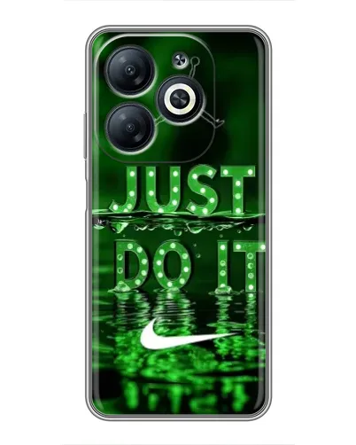 Чехол для Infinix Smart 8 с картинкой «Зеленый неоновый Nike» Чехол для Infinix Smart 8 с картинкой «Зеленый неоновый Nike»