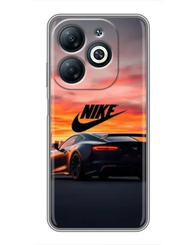 Чехол для Infinix Smart 8 с картинкой «Nike и суперкар» Чехол для Infinix Smart 8 с картинкой «Nike и суперкар»