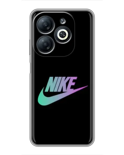 Чехол для Infinix Smart 8 с картинкой «Nike — городская ночь» Чехол для Infinix Smart 8 с картинкой «Nike — городская ночь»