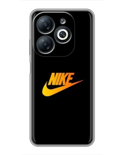 Чехол для Infinix Smart 8 с картинкой «Золотой логотип Nike» Чехол для Infinix Smart 8 с картинкой «Золотой логотип Nike»