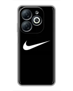 Чехол для Infinix Smart 8 с картинкой «Минималистический Найк»