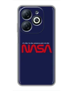 Чехол для Infinix Smart 8 с картинкой «NASA — глубокий космос» Чехол для Infinix Smart 8 с картинкой «NASA — глубокий космос»