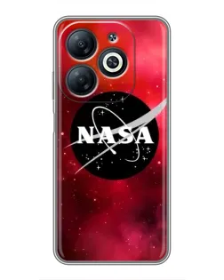 Чохол для Infinix Smart 8 з картинкою «NASA — червона туманність» Чохол для Infinix Smart 8 з картинкою «NASA — червона туманність»