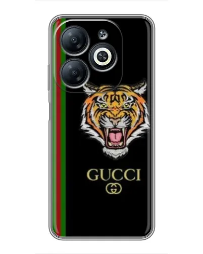 Чехол для Infinix Smart 8 с картинкой «Тигр Gucci»