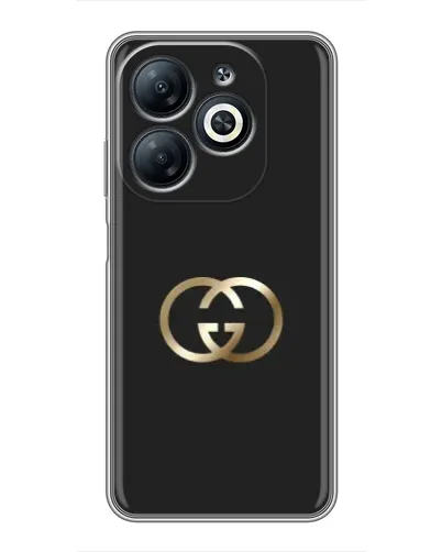 Чехол для Infinix Smart 8 с картинкой «Минимализм Gucci»