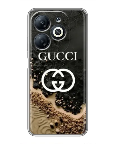 Чехол для Infinix Smart 8 с картинкой «Gucci — песчаные дюны»