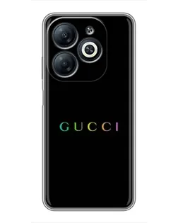 Чохол для Infinix Smart 8 з картинкою «Gucci — неоновий мінімалізм» Чохол для Infinix Smart 8 з картинкою «Gucci — неоновий мінімалізм»