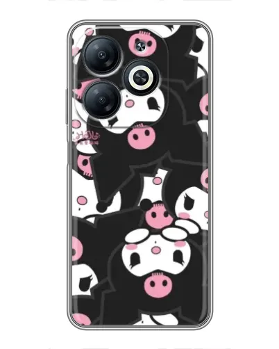 Чехол для Infinix Smart 8 с картинкой «Паттерн голов Куроми» Чехол для Infinix Smart 8 с картинкой «Паттерн голов Куроми»