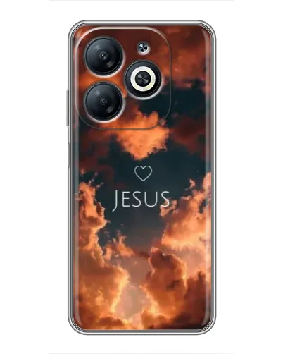 Чехол для Infinix Smart 8 с картинкой «Сияние Имени Jesus» Чехол для Infinix Smart 8 с картинкой «Сияние Имени Jesus»