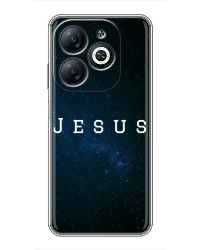 Чехол для Infinix Smart 8 с картинкой «Звездное небо Jesus» Чехол для Infinix Smart 8 с картинкой «Звездное небо Jesus»