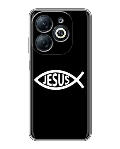 Чехол для Infinix Smart 8 с картинкой «Классический Jesus» Чехол для Infinix Smart 8 с картинкой «Классический Jesus»