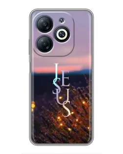 Чехол для Infinix Smart 8 с картинкой «Свет Божий ночью»
