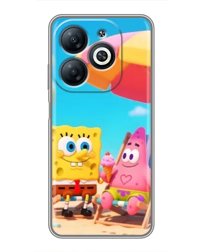 Чехол для Infinix Smart 8 с картинкой «Отдых на пляже» Чехол для Infinix Smart 8 с картинкой «Отдых на пляже»