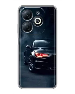 Чехол для Infinix Smart 8 с картинкой «Audi — хищный взгляд»